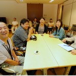 養成講座1回目グループ内歓談中